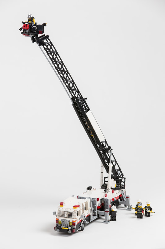 LEGO Blue Crane Hook with 4 Studs (3136)